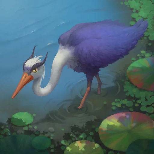 백로 화첩 그림